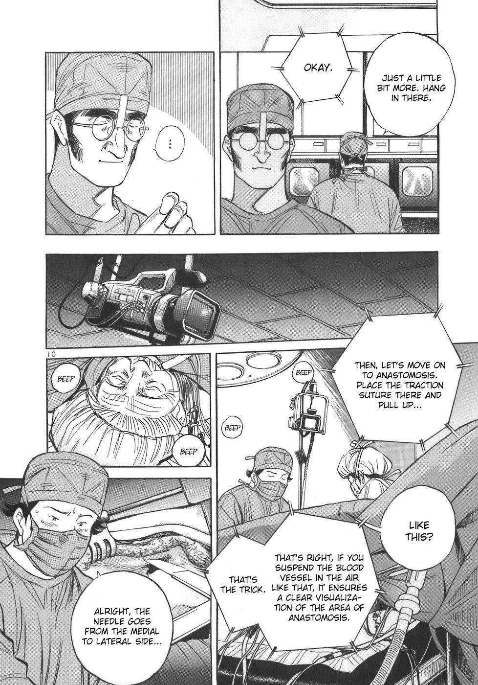 Dr. Koto Shinryoujo Chapter 98 page 10 - Chapter 98: Dr. Koto Parts Ways