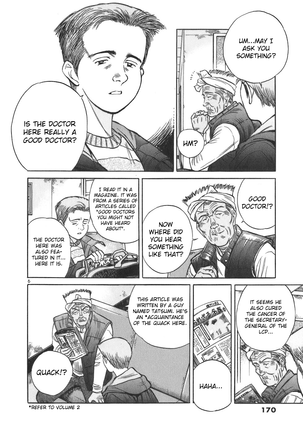 Dr. Koto Shinryoujo Chapter 99 page 6 - Chapter 99: Dr. Koto is Turned to