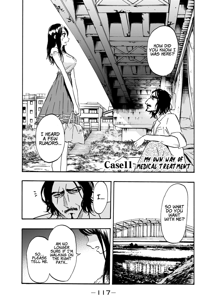 Dr. Prisoner Chapter 11 page 1 - Chapter 11: My Own Way of Medical Treatment