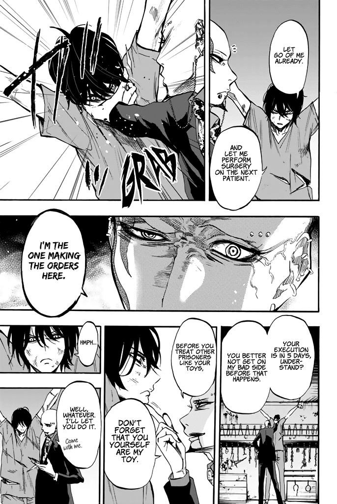 Dr. Prisoner Chapter 22 page 4 - Chapter 22: A Smiling Patient