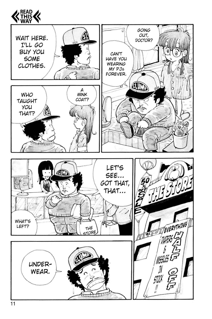 Dr. Slump Chapter 1.1 page 12 - Vol.01 Chapter 1