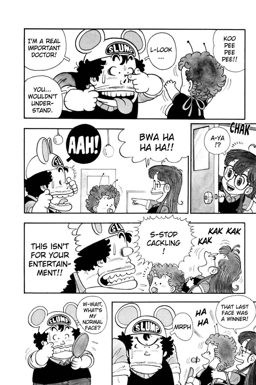 Dr. Slump Chapter 1.12 page 4 - Vol.01 Chapter 12