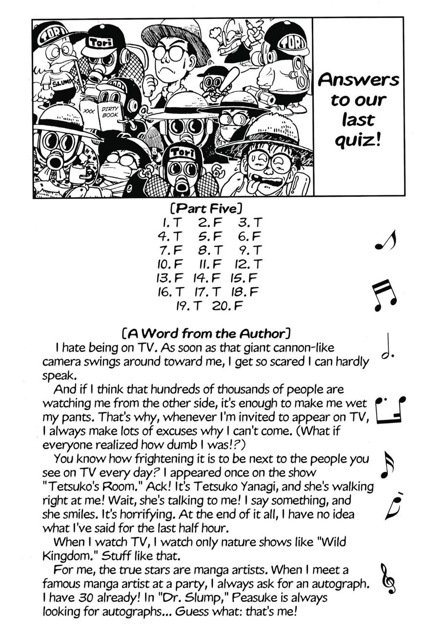 Dr. Slump Chapter 11.135 page 14 - Vol.11 Chapter 135