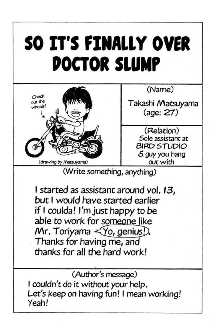 Dr. Slump Chapter 18.11 page 16 - Vol.18 Chapter 11