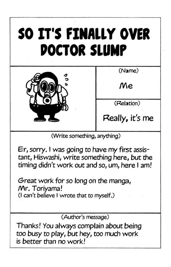 Dr. Slump Chapter 18.13 page 14 - Vol.18 Chapter 13