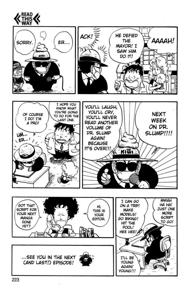 Dr. Slump Chapter 18.15 page 15 - Vol.18 Chapter 15