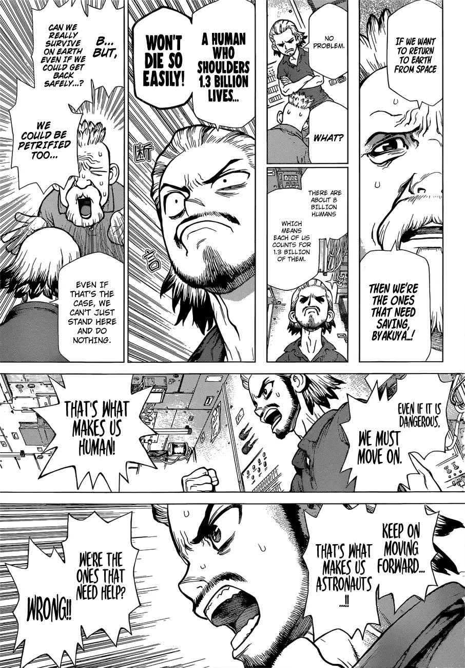 Dr. Stone Reboot: Byakuya Chapter 1 page 10 - Chapter 1: Z=1: Humanity's Support