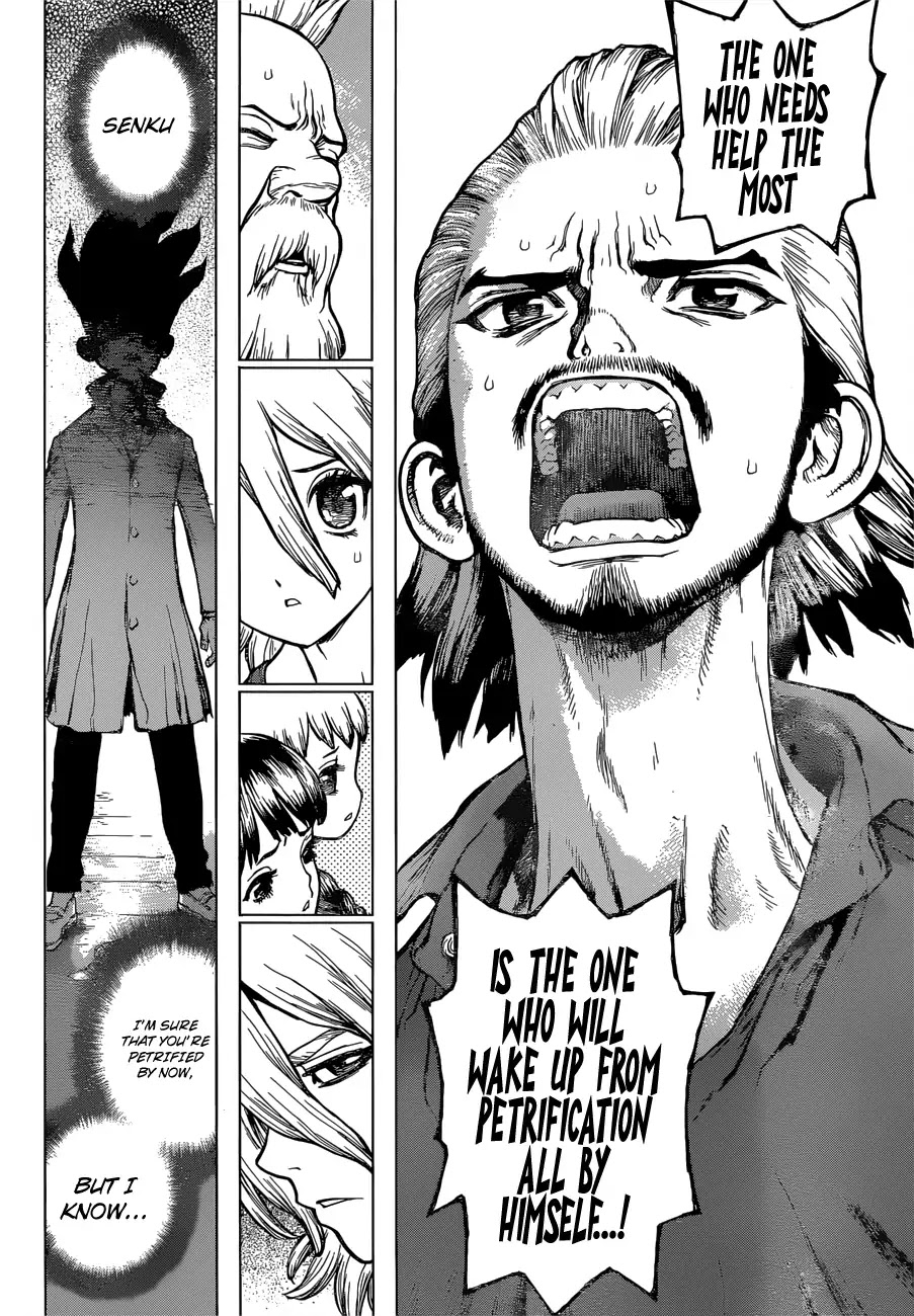 Dr. Stone Reboot: Byakuya Chapter 1 page 11 - Chapter 1: Z=1: Humanity's Support
