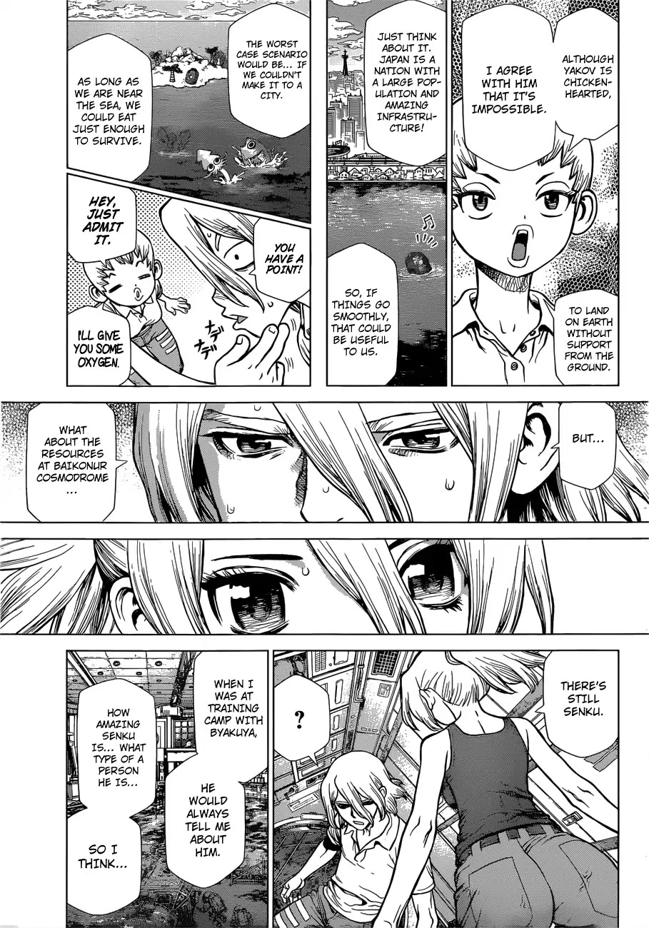 Dr. Stone Reboot: Byakuya Chapter 1 page 17 - Chapter 1: Z=1: Humanity's Support