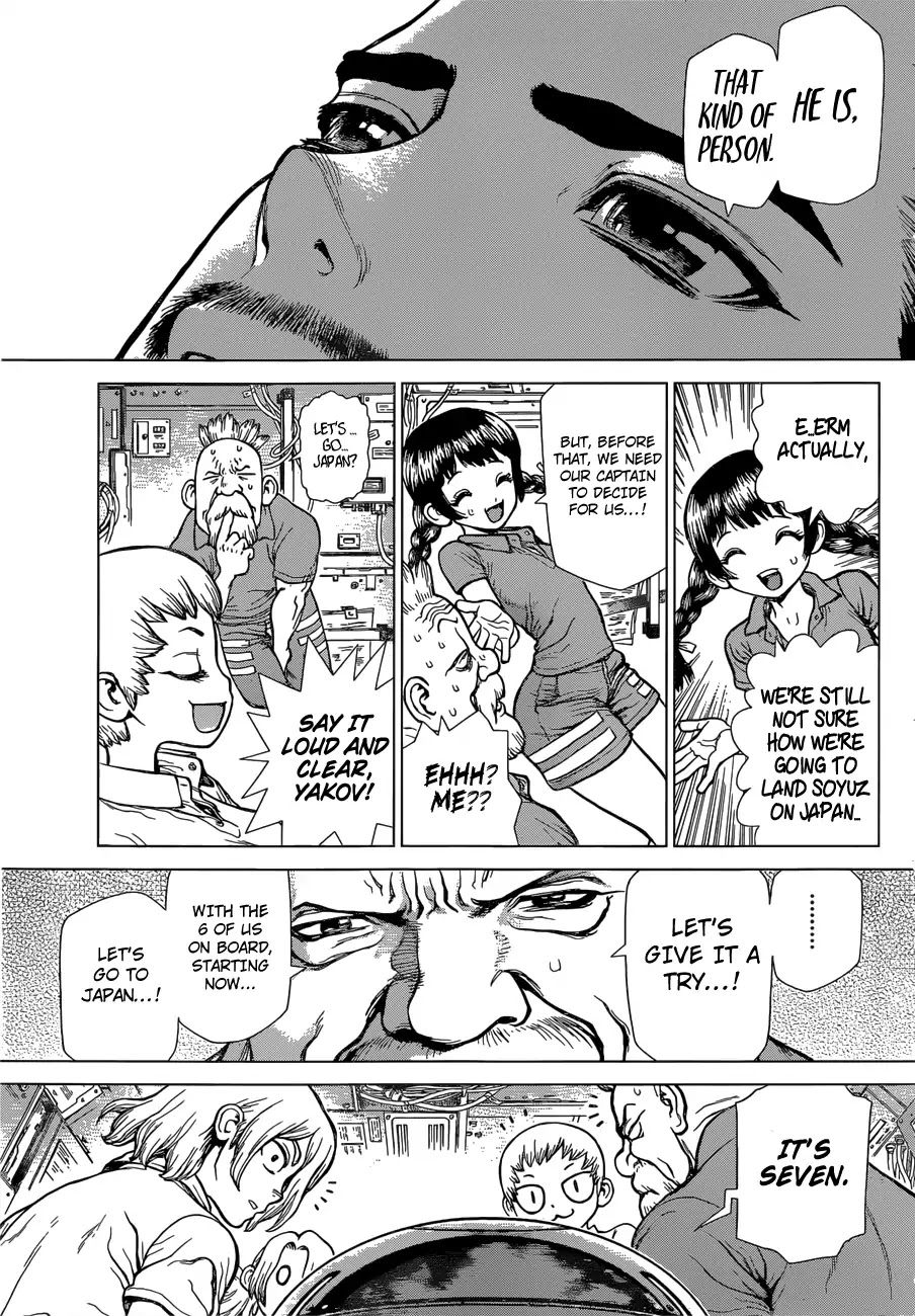 Dr. Stone Reboot: Byakuya Chapter 1 page 19 - Chapter 1: Z=1: Humanity's Support