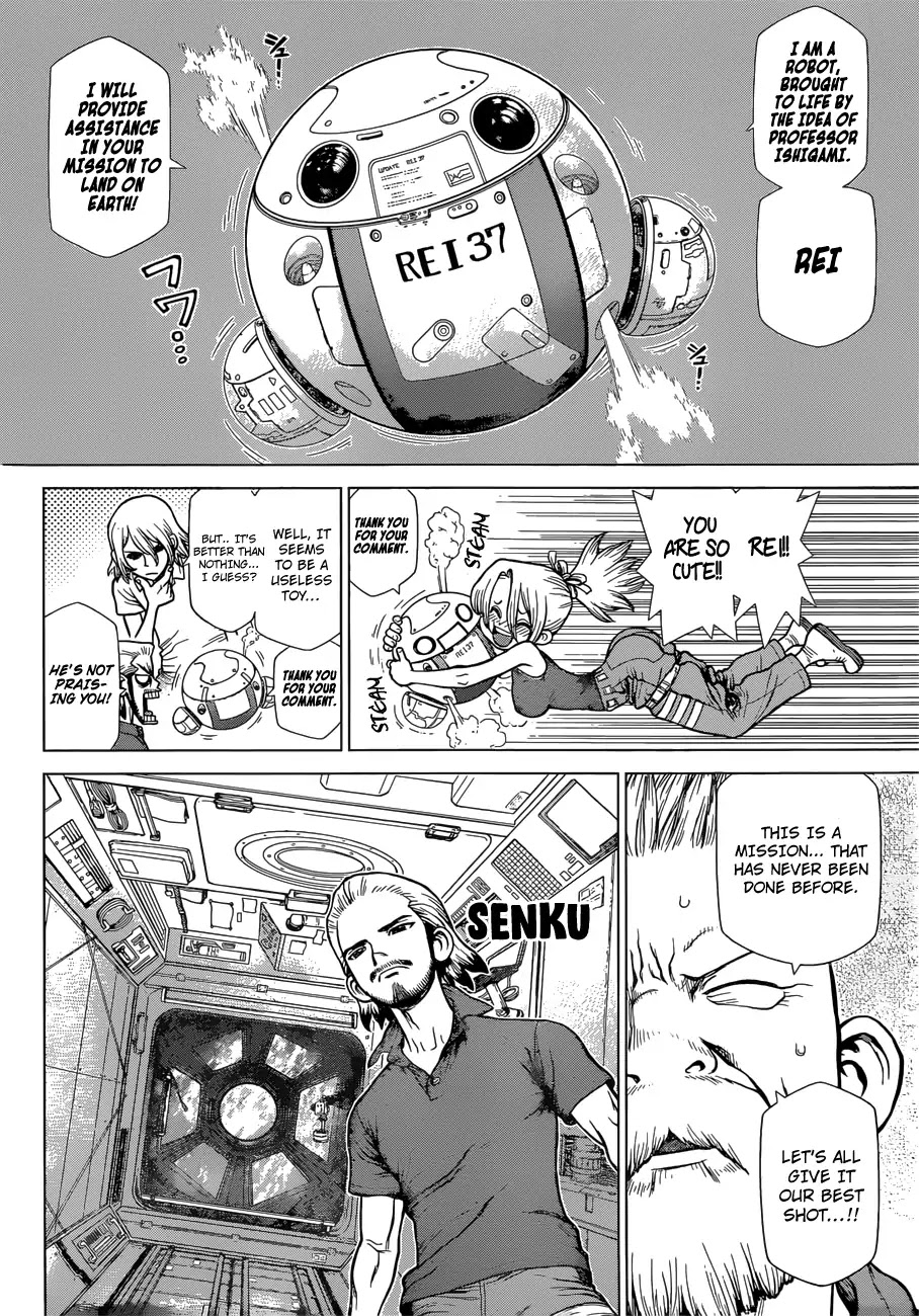 Dr. Stone Reboot: Byakuya Chapter 1 page 20 - Chapter 1: Z=1: Humanity's Support
