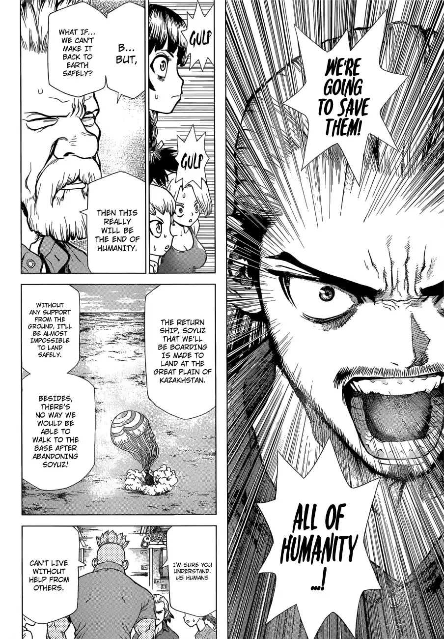 Dr. Stone Reboot: Byakuya Chapter 1 page 9 - Chapter 1: Z=1: Humanity's Support