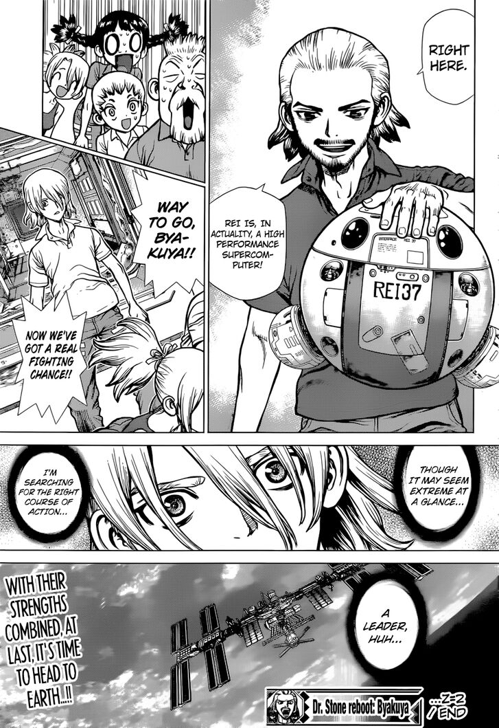 Dr. Stone Reboot: Byakuya Chapter 2 page 18 - Chapter 2