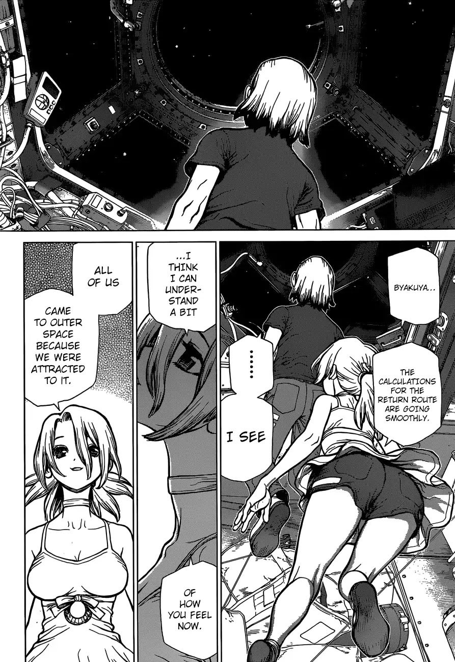 Dr. Stone Reboot: Byakuya Chapter 3 page 11 - Chapter 3: Z=3: The Universe is Ours