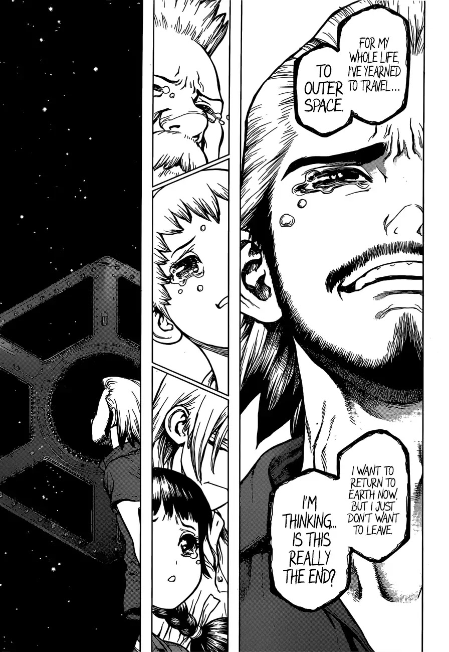 Dr. Stone Reboot: Byakuya Chapter 3 page 14 - Chapter 3: Z=3: The Universe is Ours