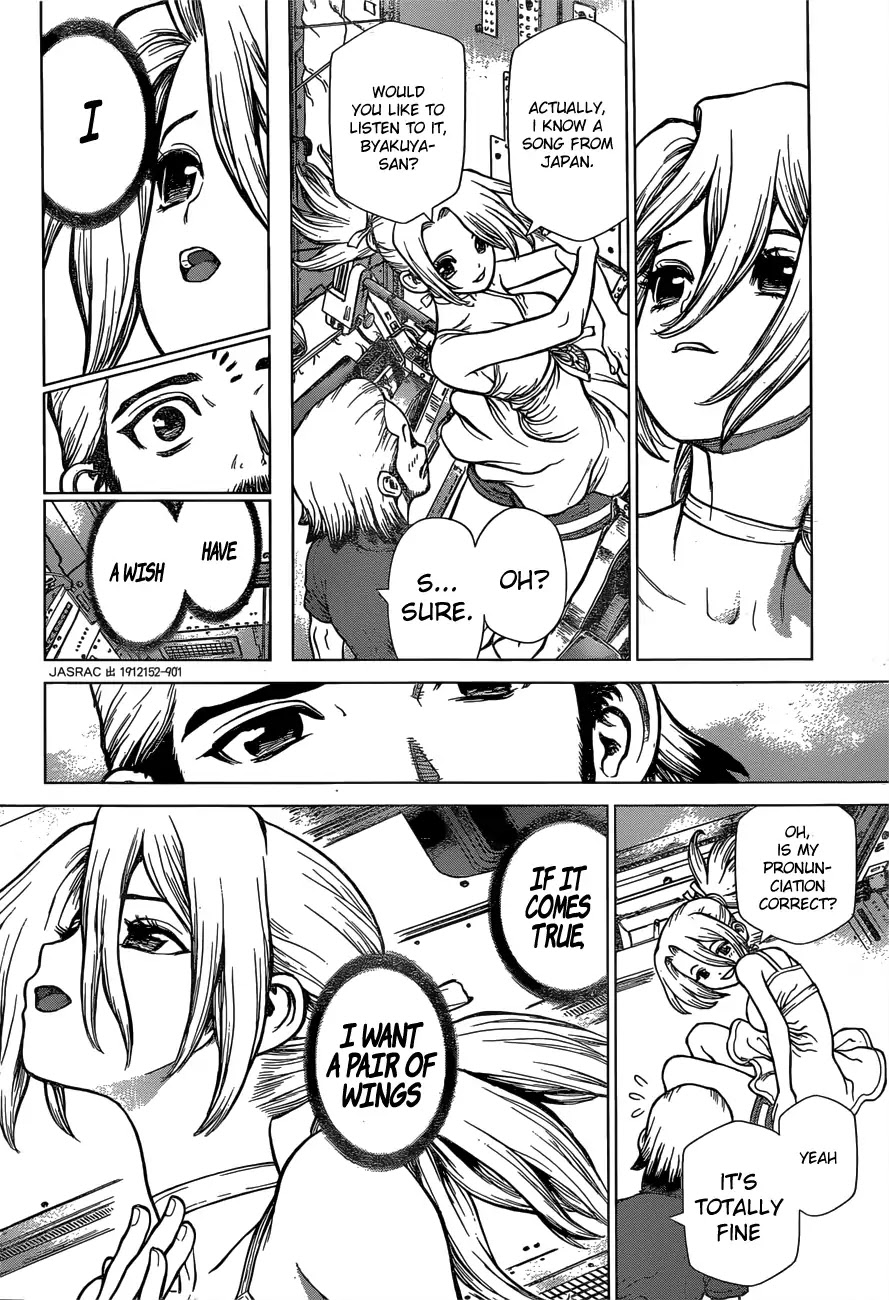 Dr. Stone Reboot: Byakuya Chapter 3 page 15 - Chapter 3: Z=3: The Universe is Ours