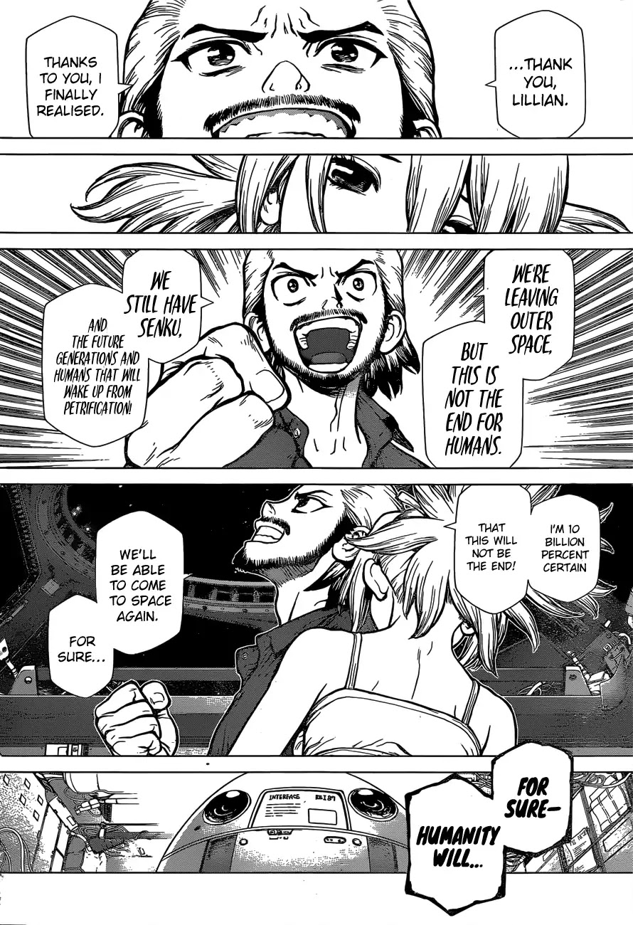 Dr. Stone Reboot: Byakuya Chapter 3 page 19 - Chapter 3: Z=3: The Universe is Ours