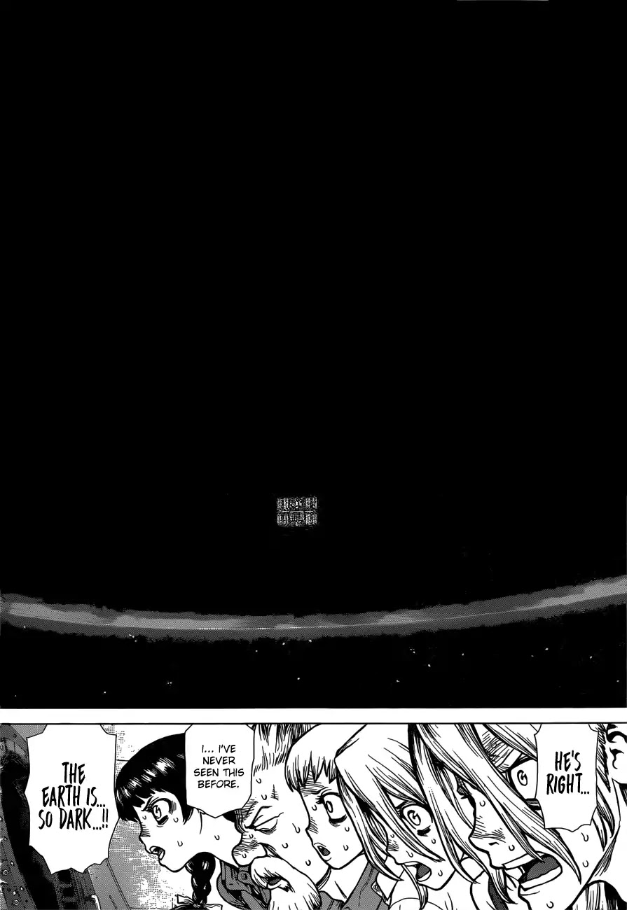 Dr. Stone Reboot: Byakuya Chapter 3 page 5 - Chapter 3: Z=3: The Universe is Ours
