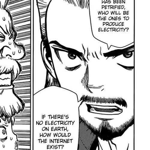 Dr. Stone Reboot: Byakuya Chapter 3: Z=3: The Universe is Ours cover
