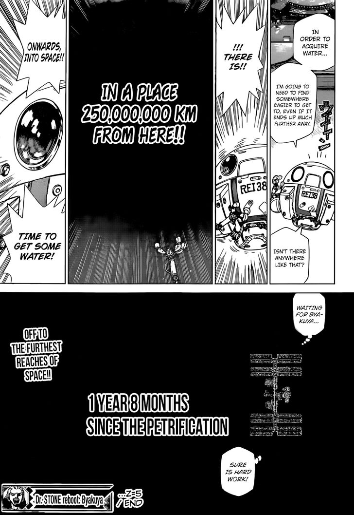 Dr. Stone Reboot: Byakuya Chapter 5 page 18 - Chapter 5