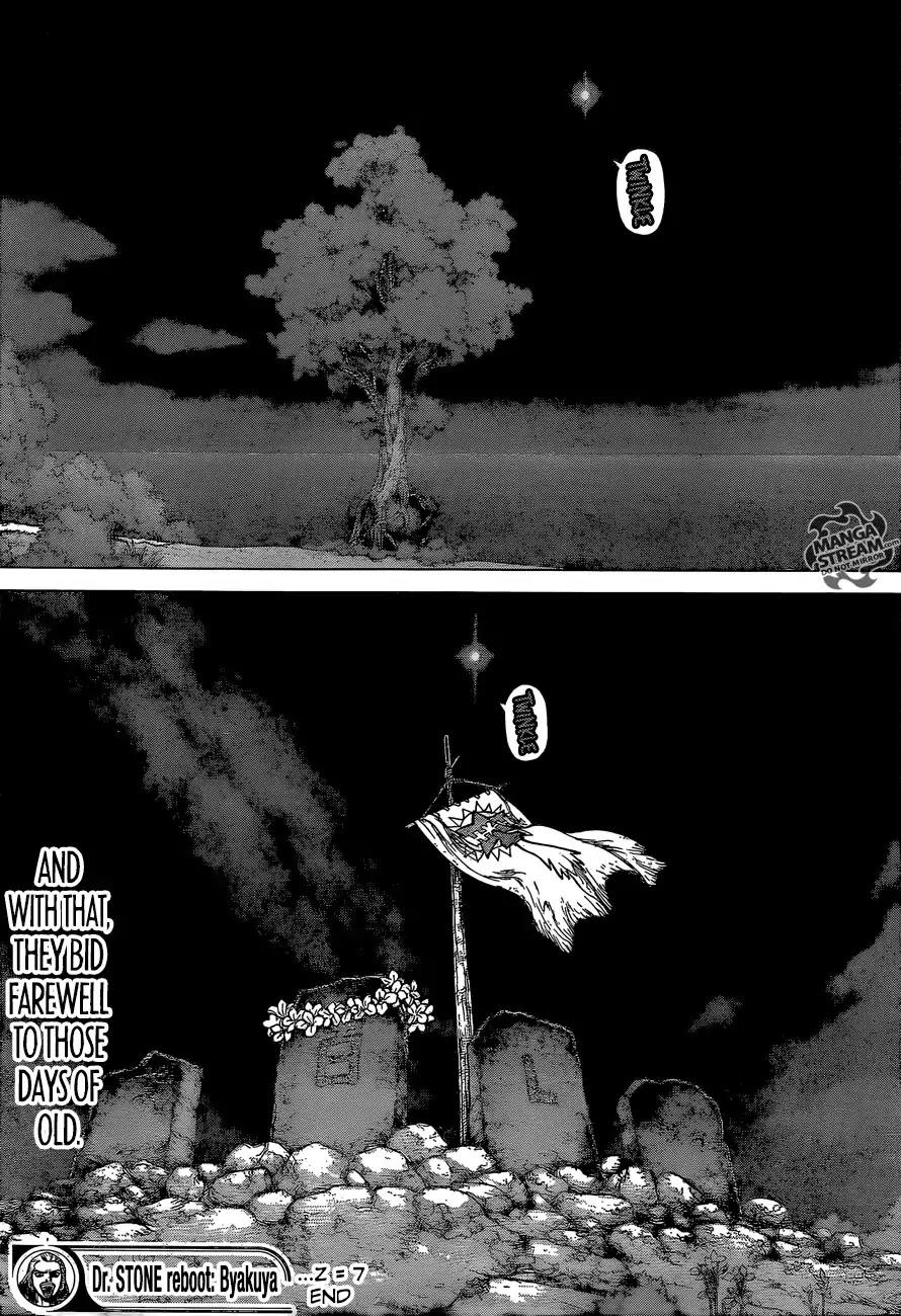 Dr. Stone Reboot: Byakuya Chapter 7 page 17 - Chapter 7: Z=7: I Can See You