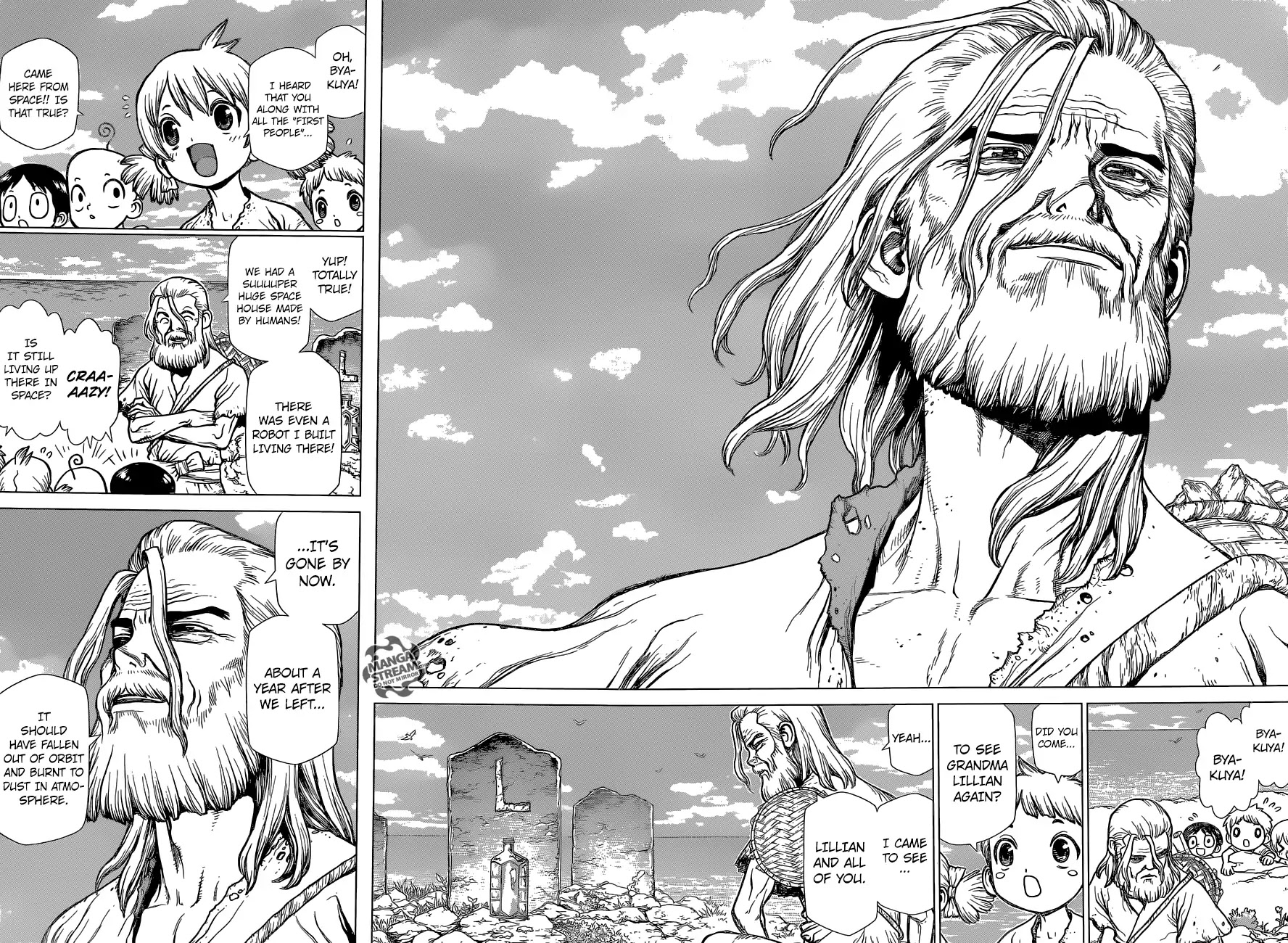 Dr. Stone Reboot: Byakuya Chapter 7 page 4 - Chapter 7: Z=7: I Can See You