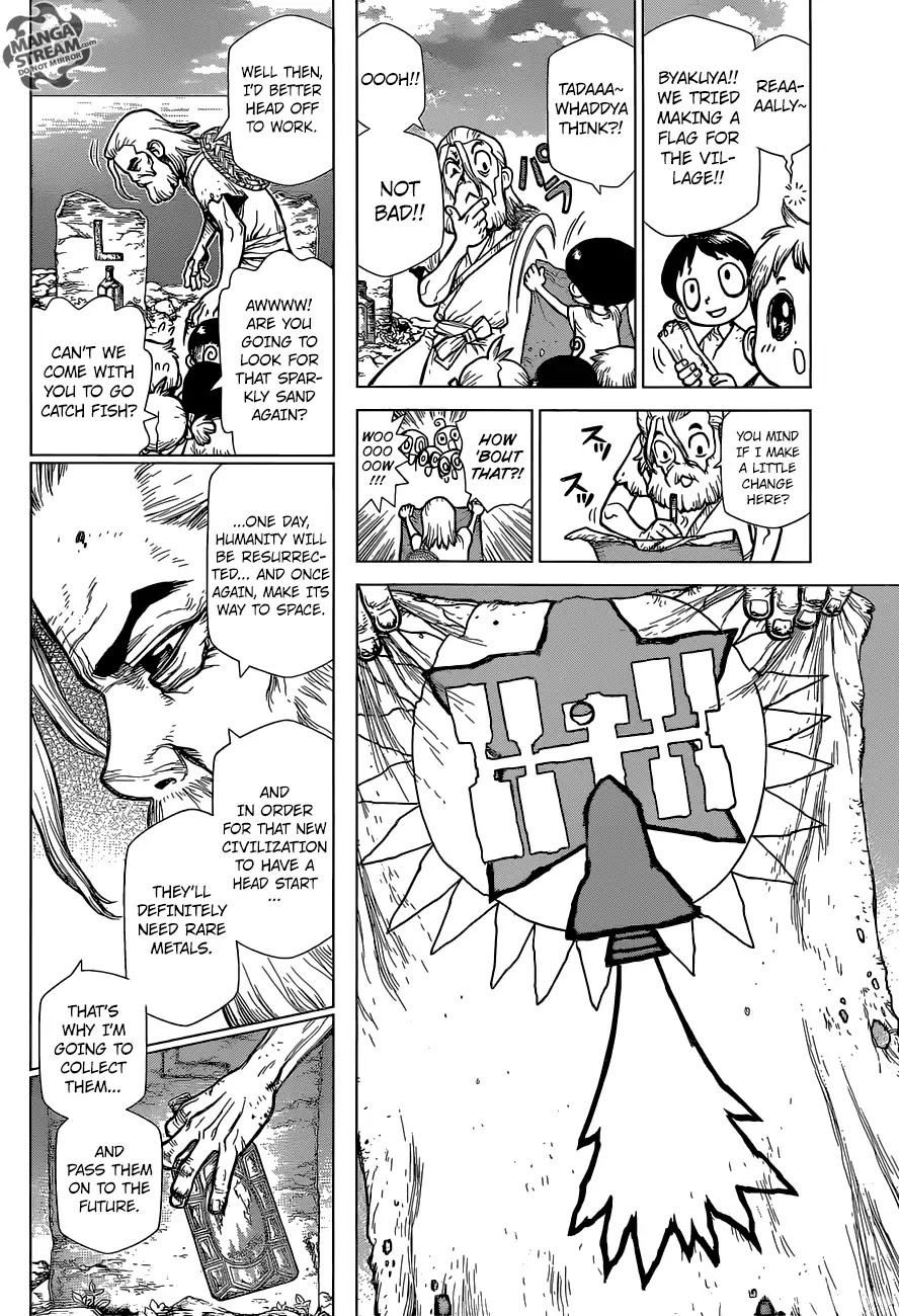 Dr. Stone Reboot: Byakuya Chapter 7 page 5 - Chapter 7: Z=7: I Can See You