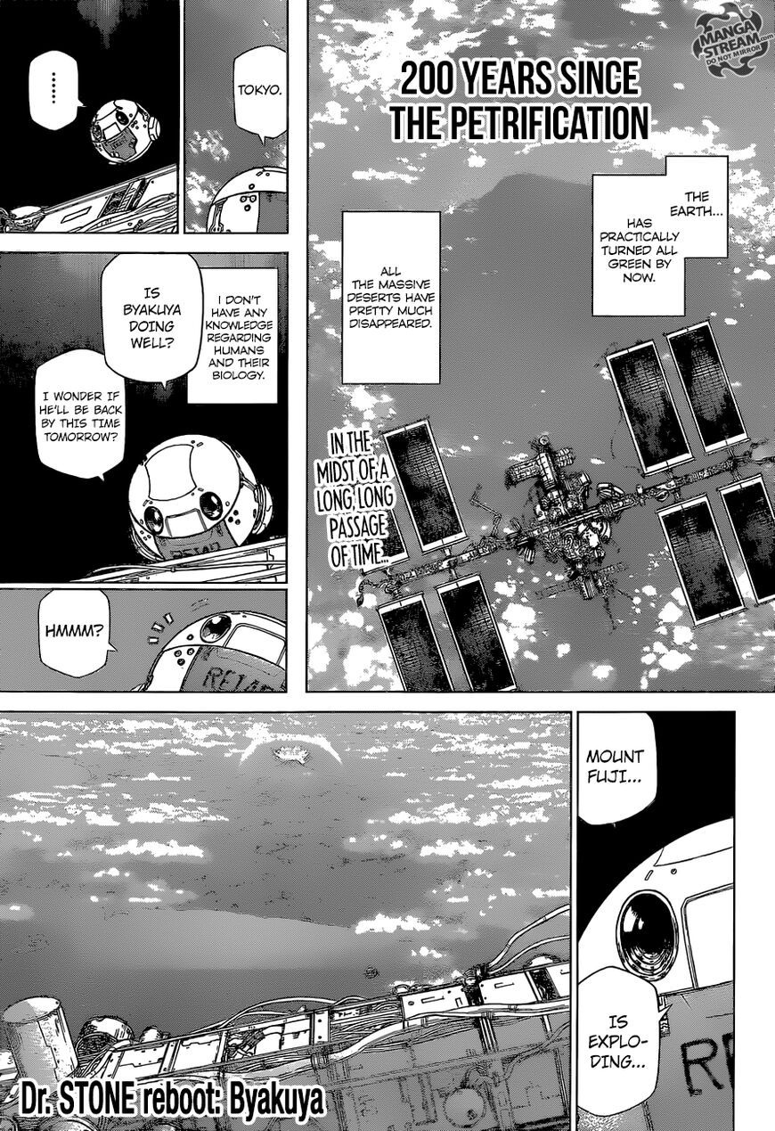 Dr. Stone Reboot: Byakuya Chapter 8 page 1 - Chapter 8