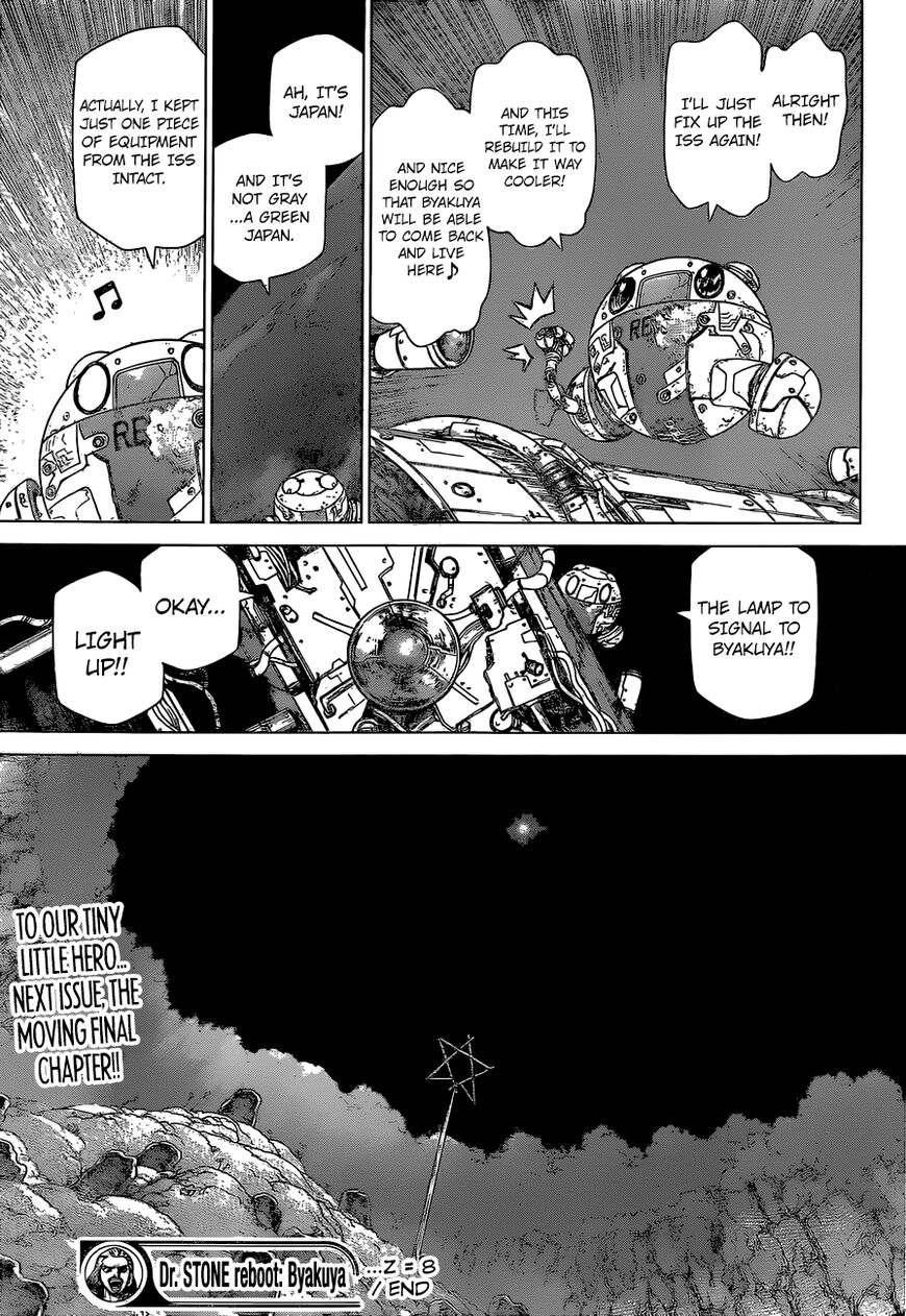 Dr. Stone Reboot: Byakuya Chapter 8 page 17 - Chapter 8
