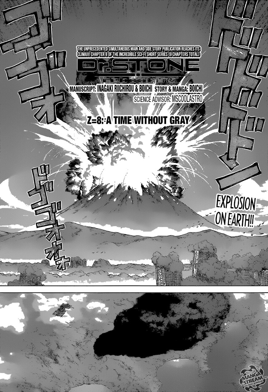 Dr. Stone Reboot: Byakuya Chapter 8 page 3 - Chapter 8