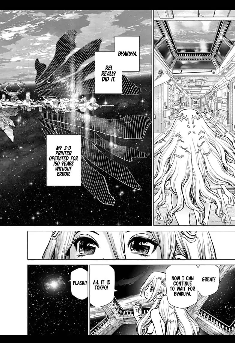 Dr. Stone Reboot: Byakuya Chapter 9 page 12 - Chapter 9: Z=9: I Am Here