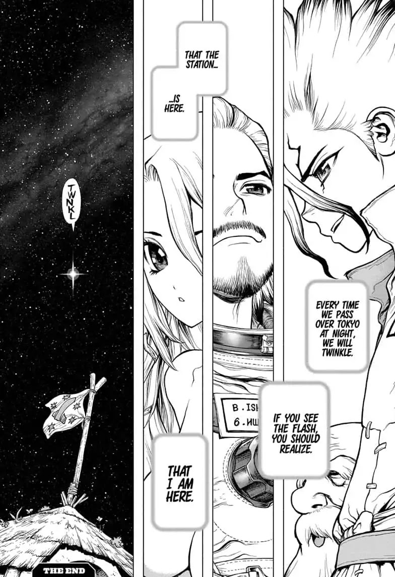 Dr. Stone Reboot: Byakuya Chapter 9 page 19 - Chapter 9: Z=9: I Am Here