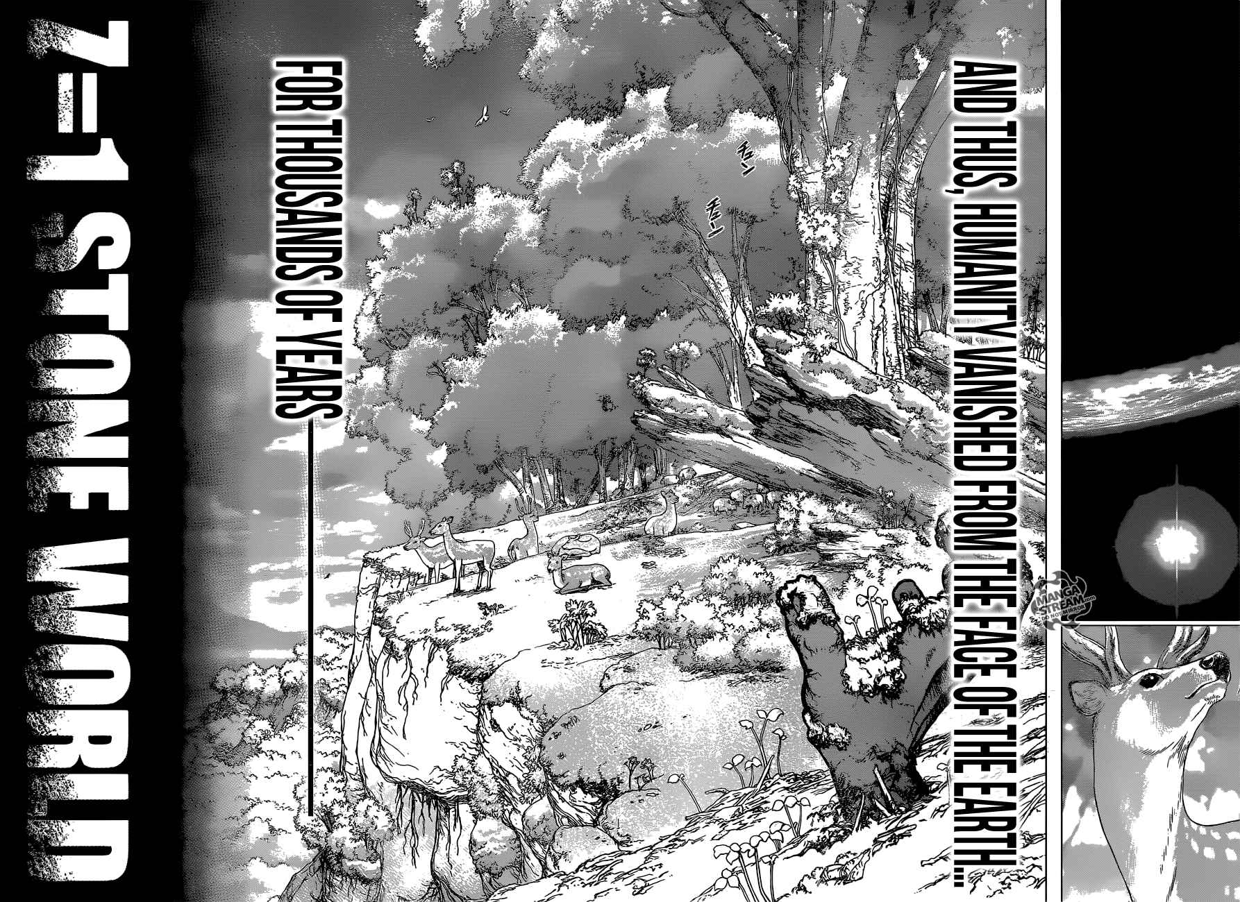 Dr. Stone Chapter 1 page 28 - Chapter 1: Stone World