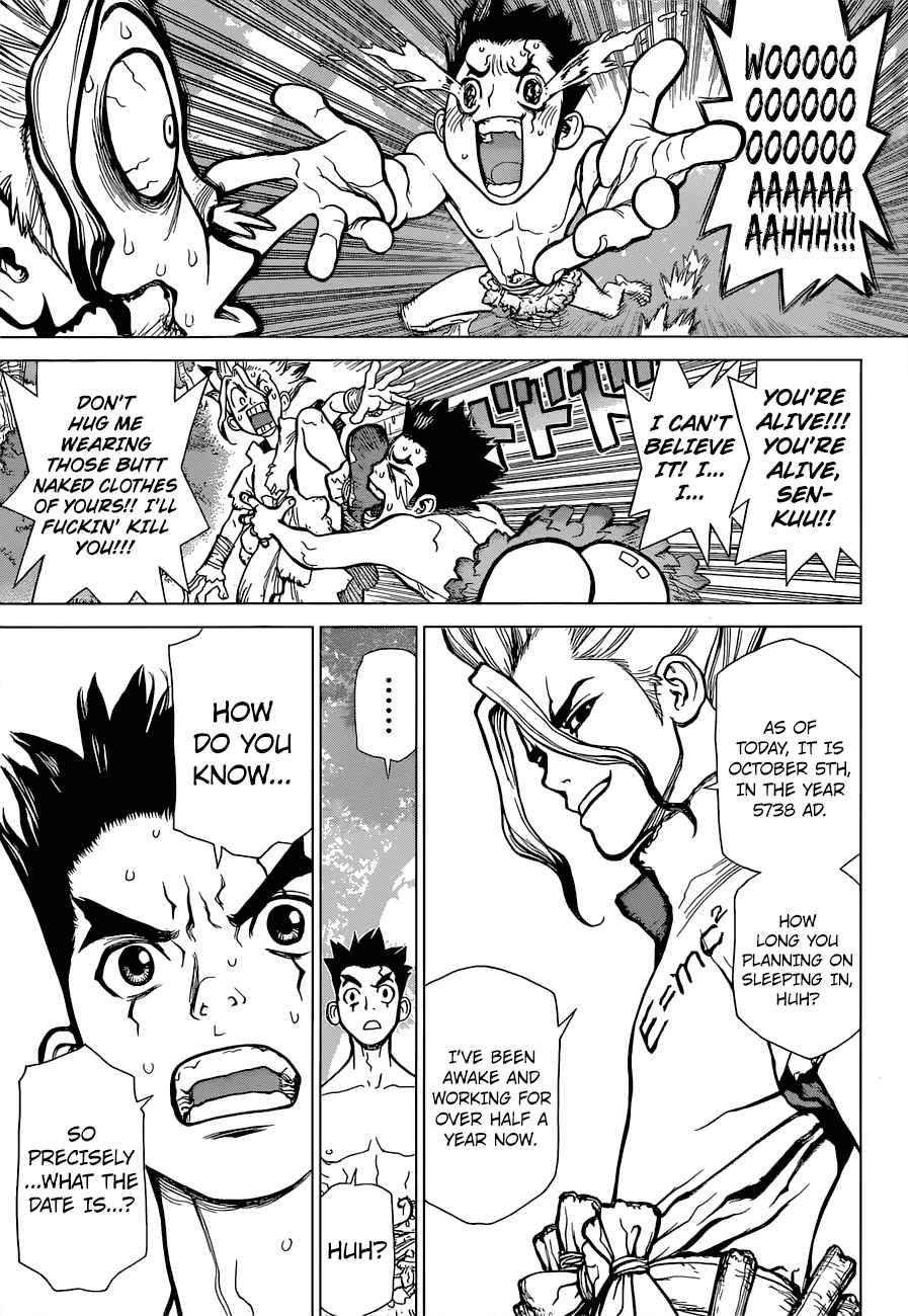Dr. Stone Chapter 1 page 40 - Chapter 1: Stone World
