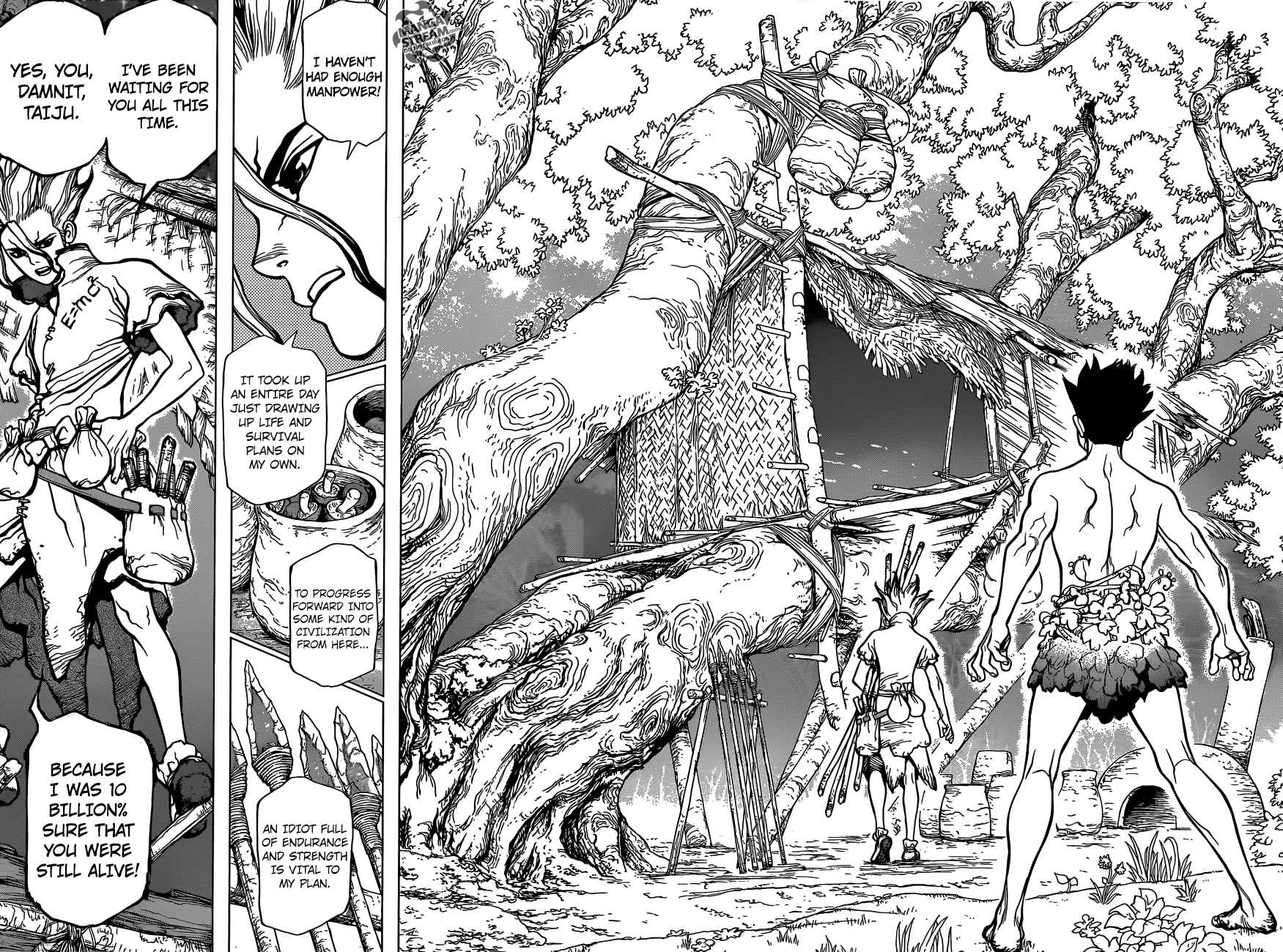 Dr. Stone Chapter 1 page 43 - Chapter 1: Stone World