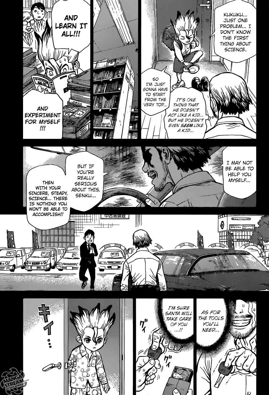Dr. Stone Chapter 10 page 3 - Chapter 10: Student of Science