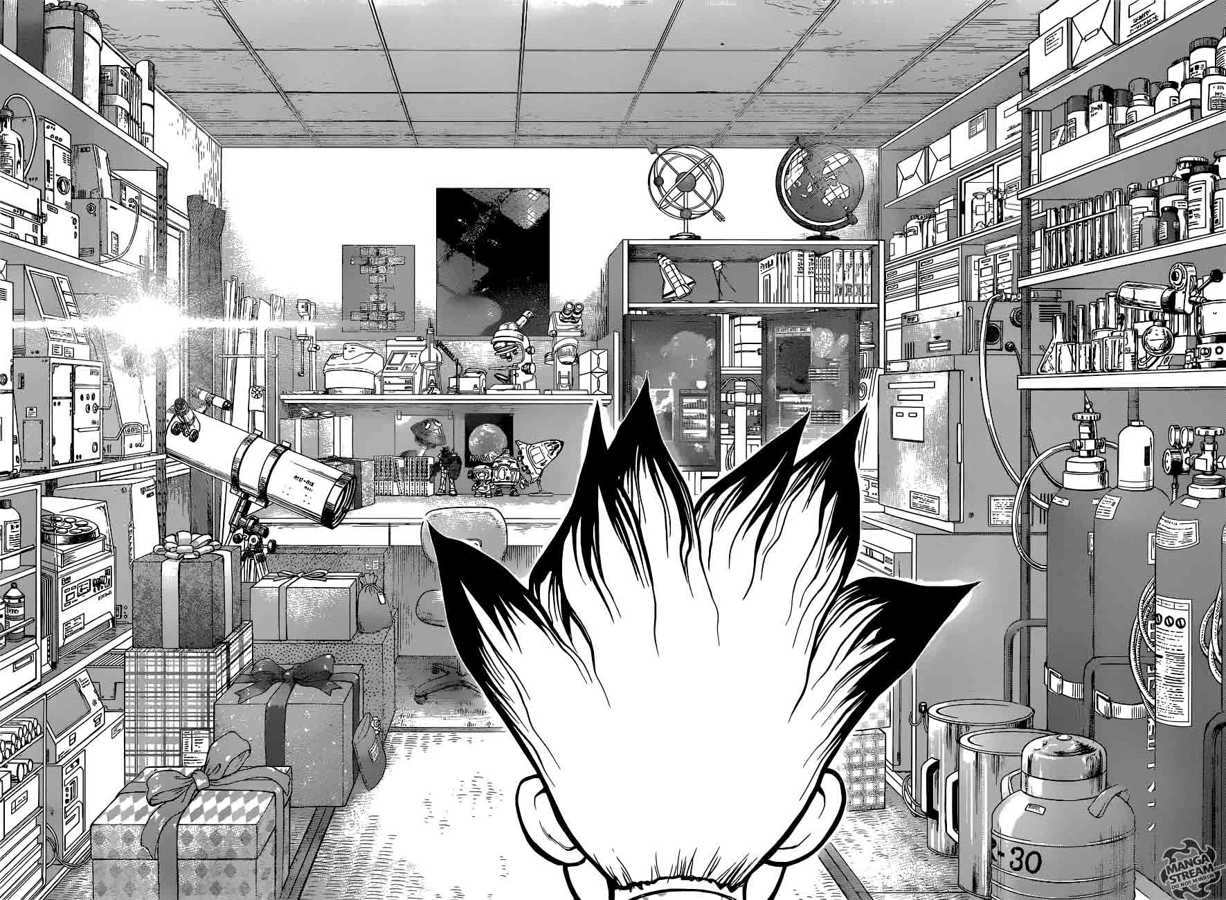 Dr. Stone Chapter 10 page 4 - Chapter 10: Student of Science