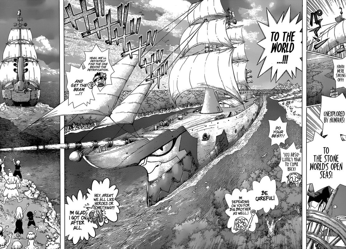 Dr. Stone Chapter 100 page 13 - Chapter 100: Origin of the 100 Tales