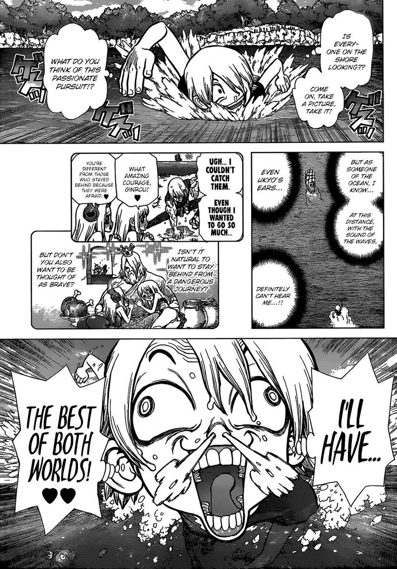 Dr. Stone Chapter 100 page 17 - Chapter 100: Origin of the 100 Tales