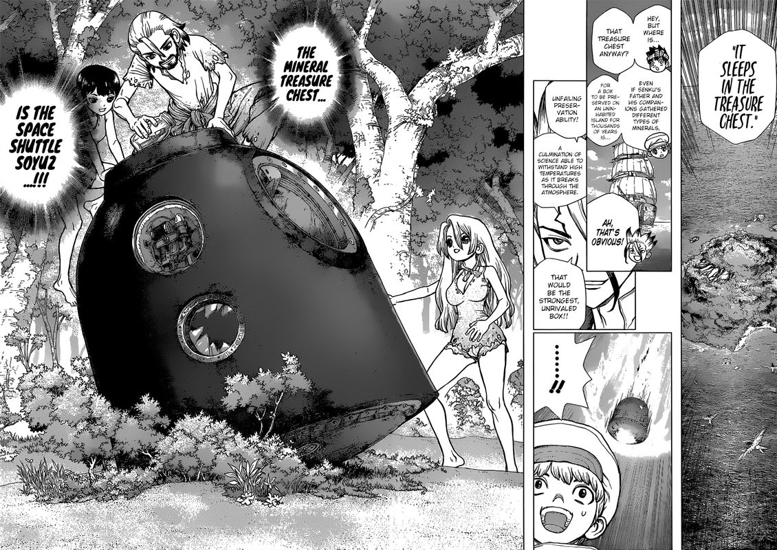 Dr. Stone Chapter 101 page 12 - Chapter 101: Treasure Chest