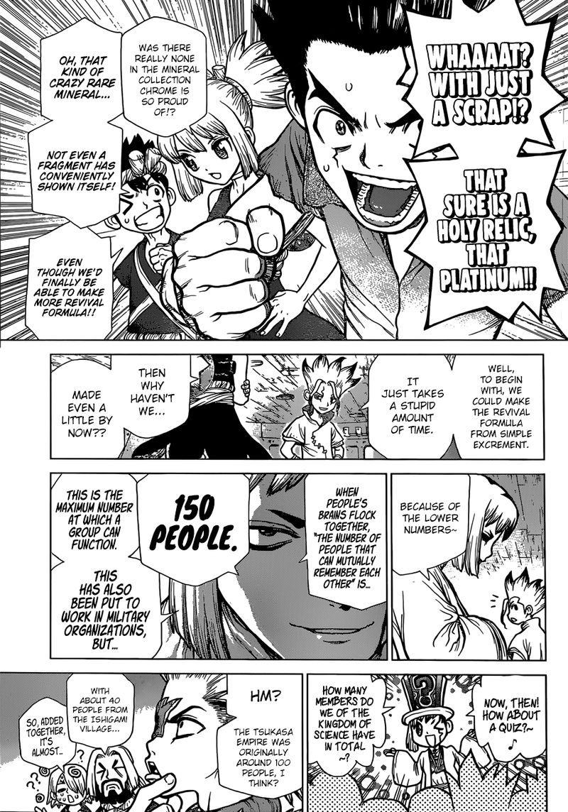 Dr. Stone Chapter 101 page 9 - Chapter 101: Treasure Chest