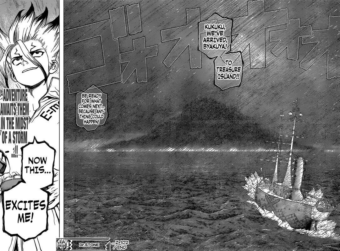 Dr. Stone Chapter 102 page 16 - Chapter 102: Perseus, Ship of Science