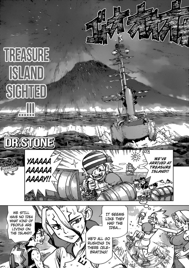 Dr. Stone Chapter 103 page 1 - Chapter 103: Light of Hope and Despair