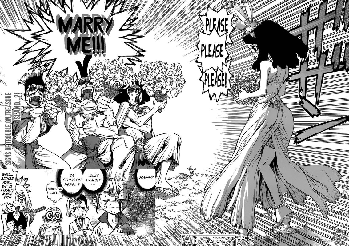 Dr. Stone Chapter 104 page 16 - Chapter 104: Men of Forensics