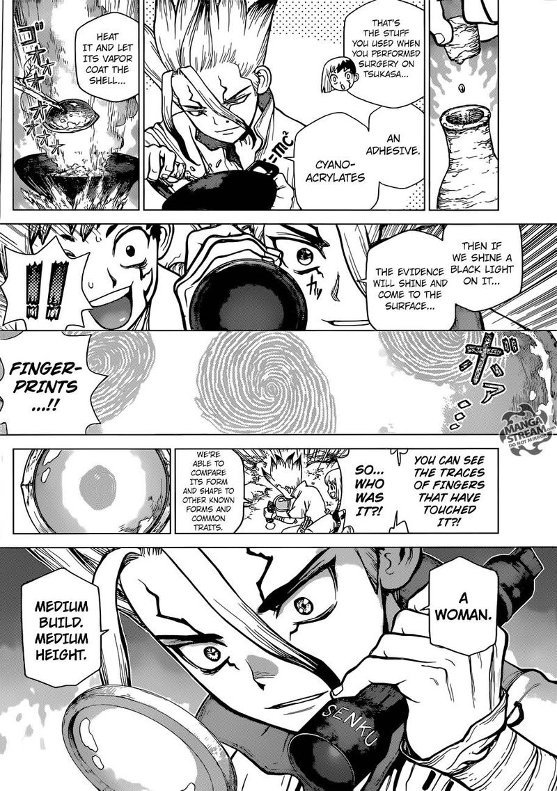 Dr. Stone Chapter 104 page 9 - Chapter 104: Men of Forensics