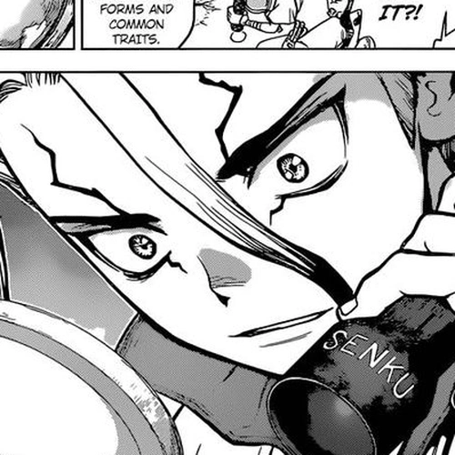 Dr. Stone Chapter 104: Men of Forensics cover
