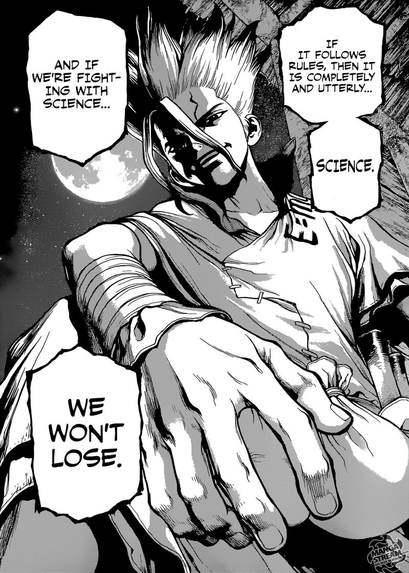 Dr. Stone Chapter 106 page 15 - Chapter 106: The Secret of Petrification