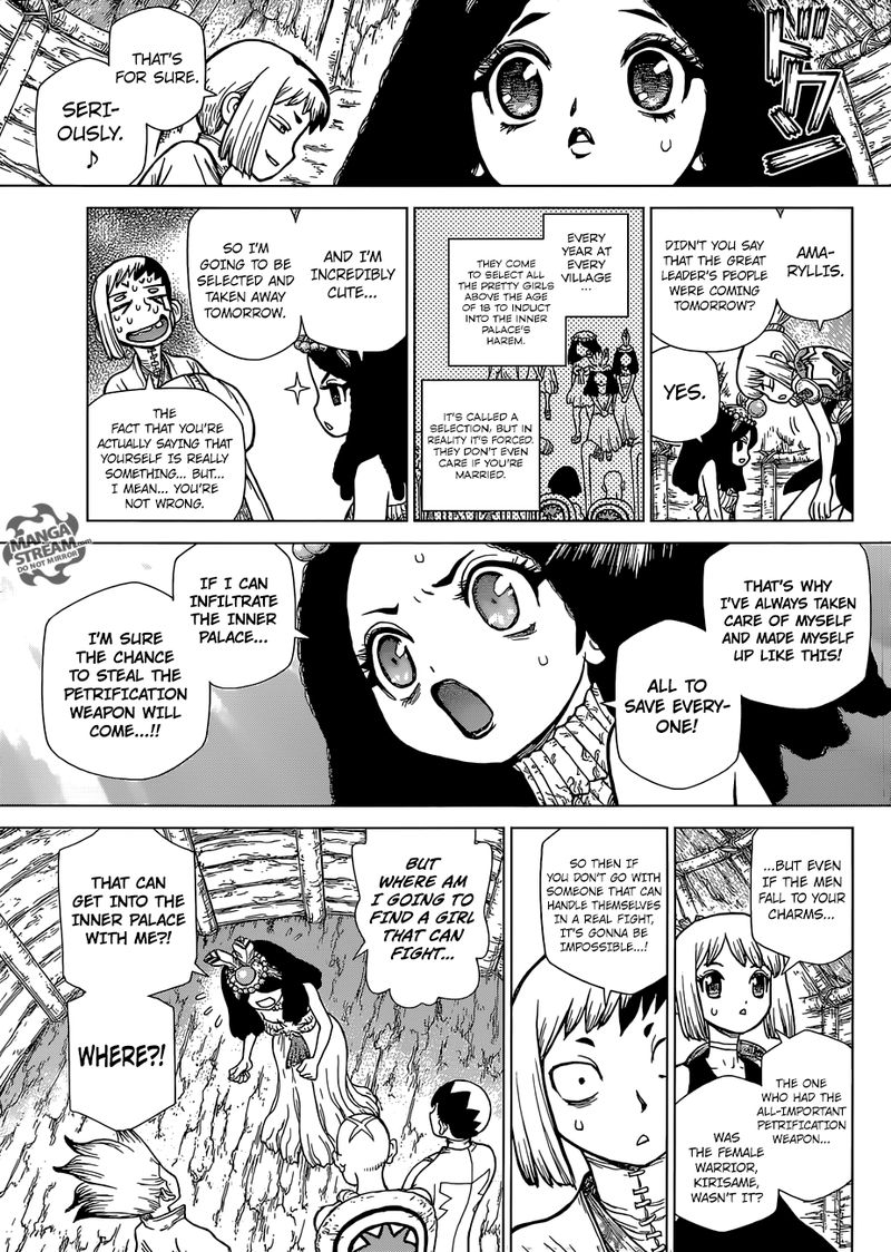 Dr. Stone Chapter 106 page 16 - Chapter 106: The Secret of Petrification