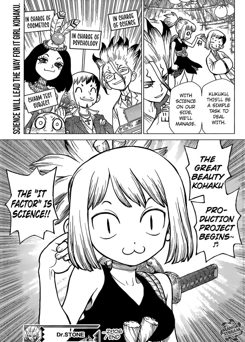 Dr. Stone Chapter 106 page 18 - Chapter 106: The Secret of Petrification