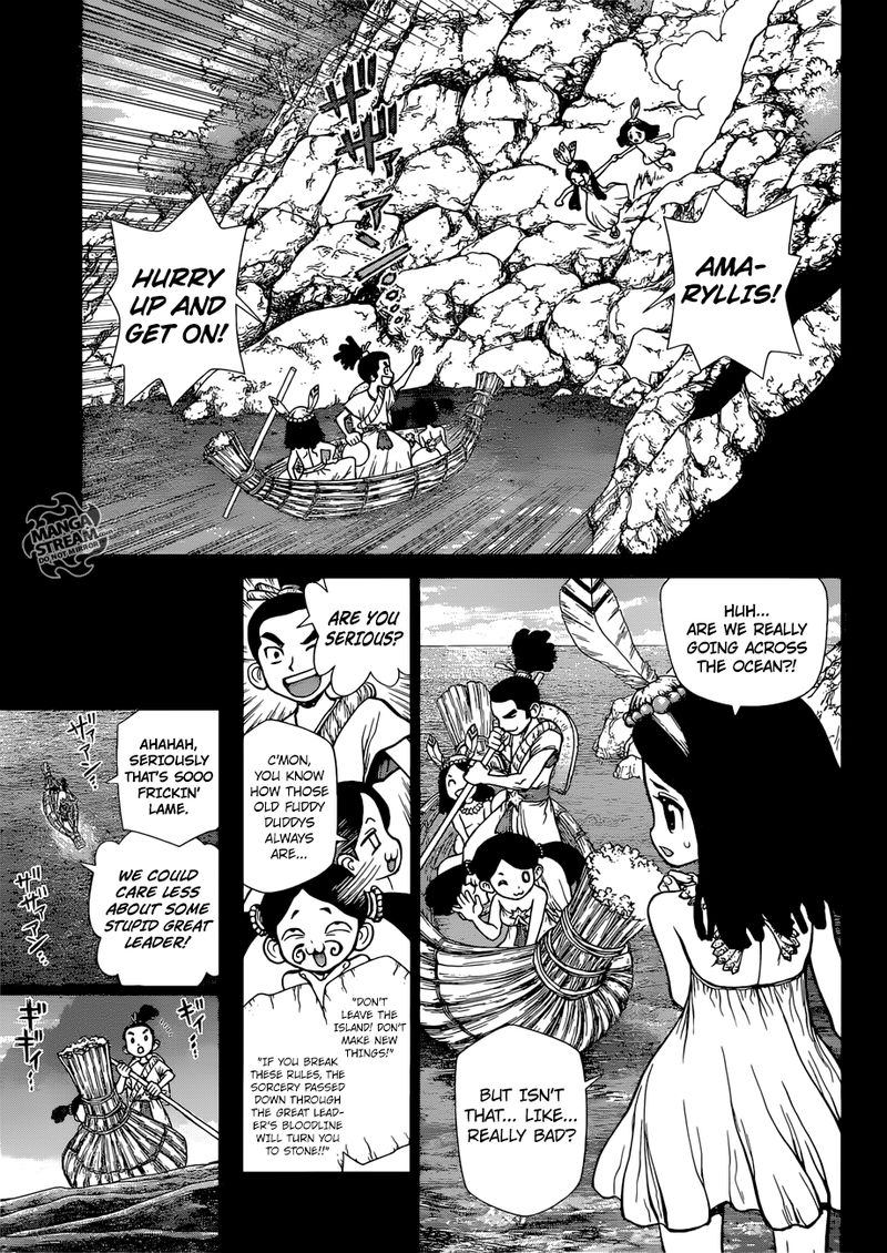 Dr. Stone Chapter 106 page 3 - Chapter 106: The Secret of Petrification